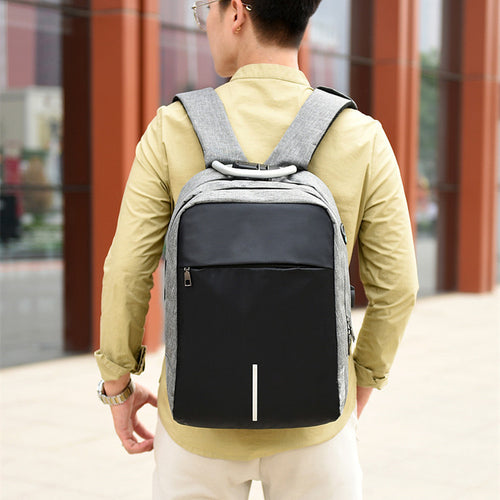 Men's Anti-theft Backpack Usb Notebook Bag