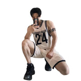 Quick-drying Sports Vest Summer New Elastic American Basketball Training No 24 Jersey Vest