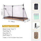 Shell Tent TC Version Yanmaku Tent Outdoor