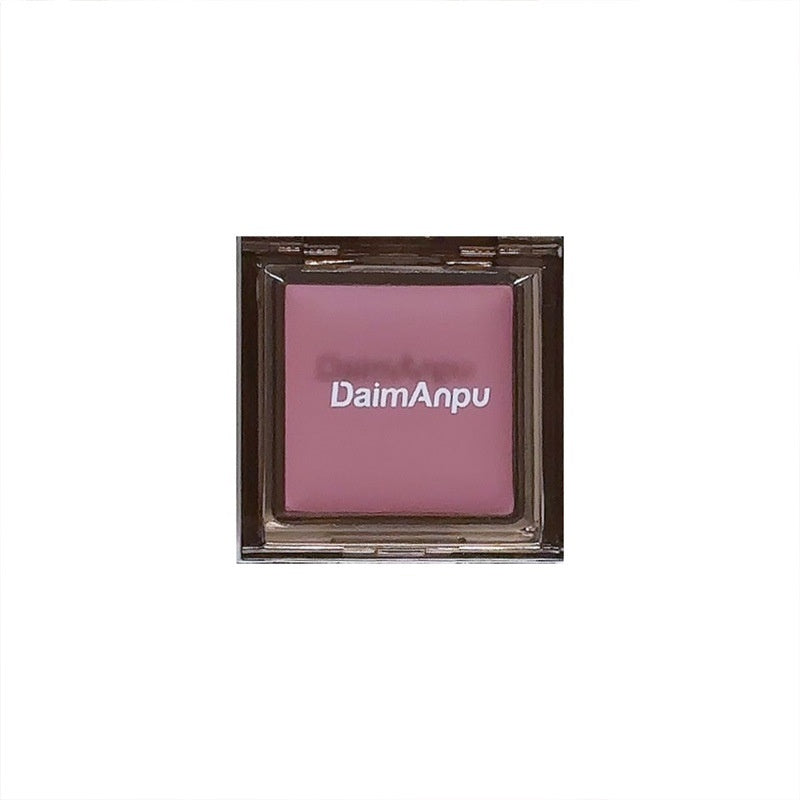 Daimanpu Monochrome Ice Night Square Blusher White Matte Nude