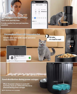 Intelligent Pet Feeder, Automatic Timing And Quantitative Remote Feeding Machine