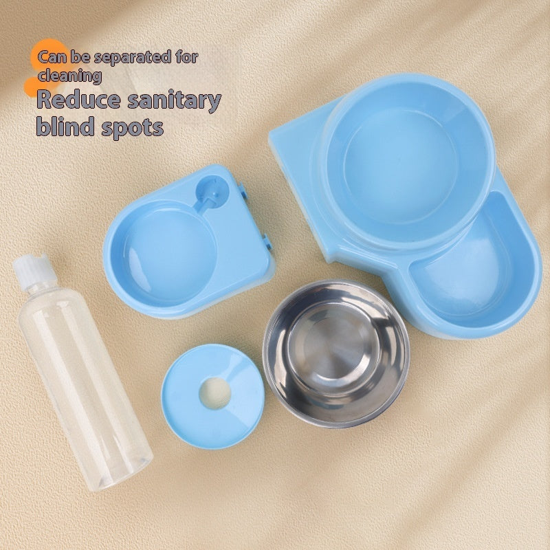 Plastic Bowl For Cat Removable Automatic Water Feeder
