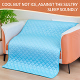 Dog Pillow Pet Summer Cooling Mat And Sleeping Pad Waterproof Pet Cooling Mat For Cat Dog Keep Cooling Supplies Self Cooling Mat