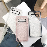 Diamond pattern phone case