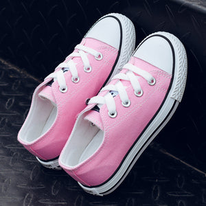 New canvas shoes children sneakers