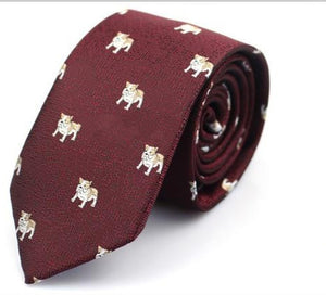 Casual fashion tie  narrow cartoon tie