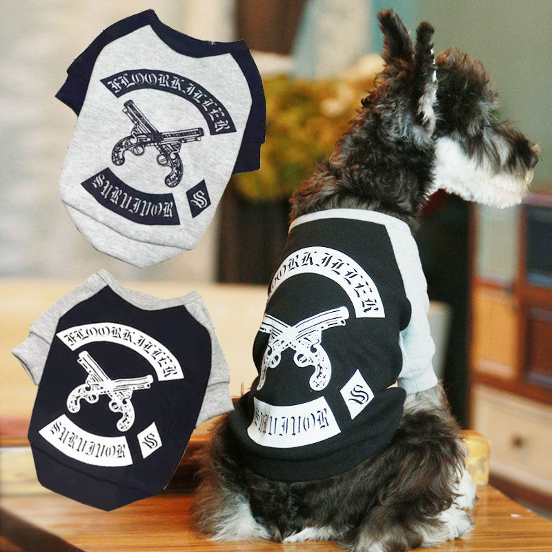 Pet Fashion T-shirt Teddy Dog Clothes