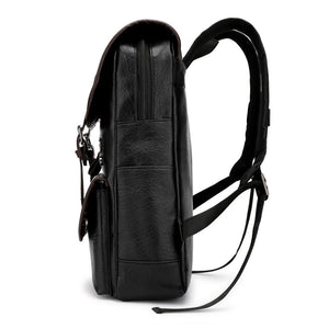 Retro men's business computer travel backpack