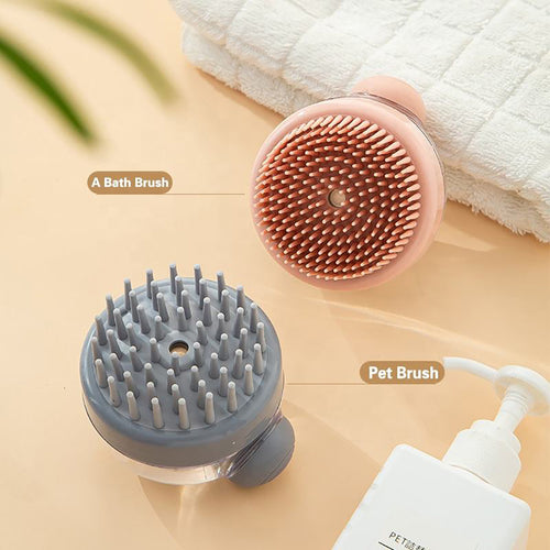 Shampoo Brush Bath Scalp Brush Massage Soft Brush Silicone Head Scrubber Scalp Scratcher Dandruff Silicone Body Scrubber Men Massage Combs