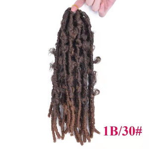 New Product Butterfly Curvy Crochet Dirty Braid African Hair Extension