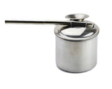 Stainless steel blowing glaze pot