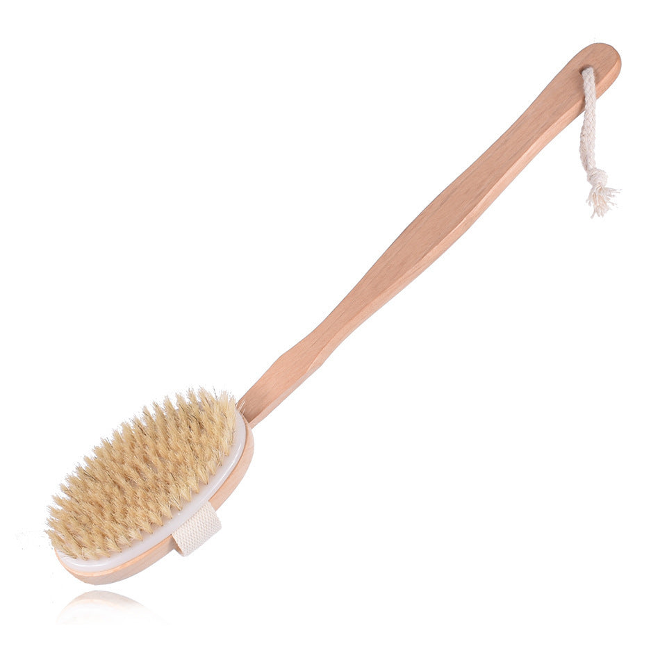 Removable shower brush