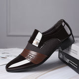 Men's shoes leather shoes men's casual shoes