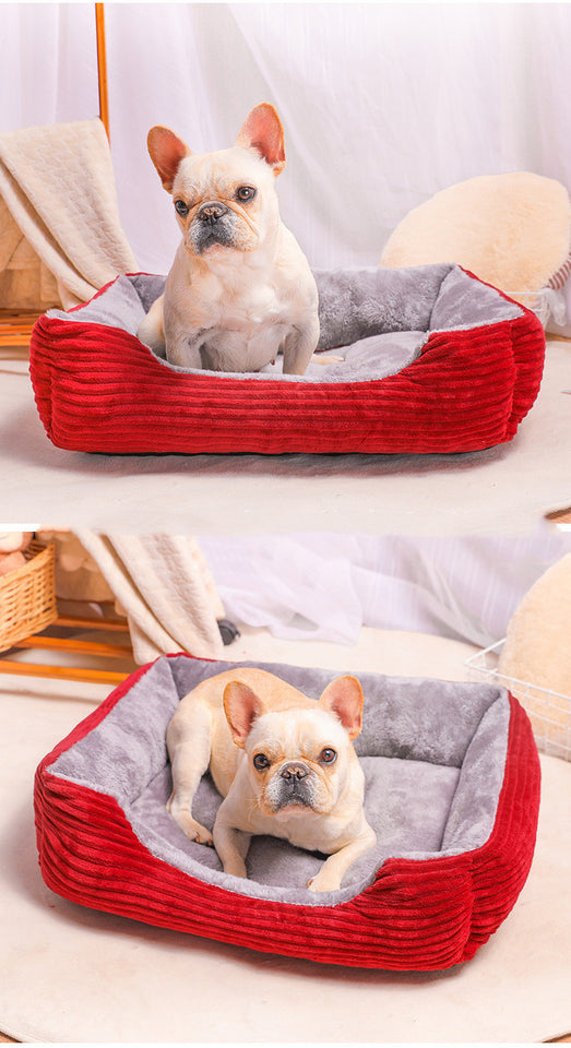 Teddy Small And Medium-Sized Dog Large Dog Supplies Bed