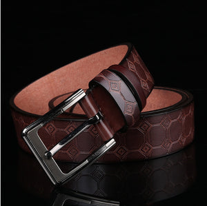 New Style Men's Leather Belt, European And American Fashion Popular Belt