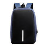 fashion new anti-theft backpack casual backpack business men multi-function USB backpack