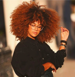 Afro Wig European and American Wig Female Short Curly Hair Wig African Small Curly Hair Rose Mesh Chemical Fiber Headgear Wigs