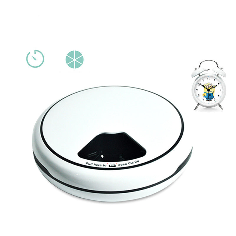 Automatic Intelligent Turntable Pet Feeder Electric Voice Prompt Unmanned Feeding Machine