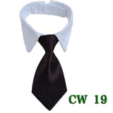 Pet Neck Tie Dog Tie Striped Bib Scarf Bow Knot