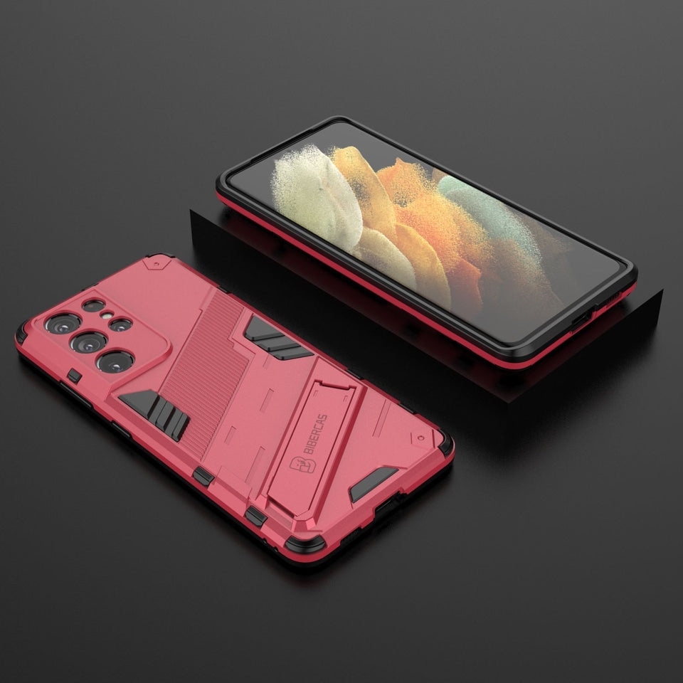 Punk Armor Bracket Mobile Phone Case