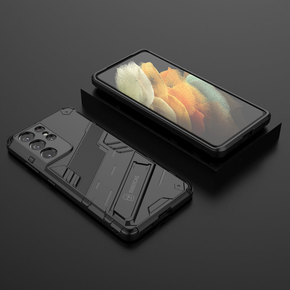 Punk Armor Bracket Mobile Phone Case