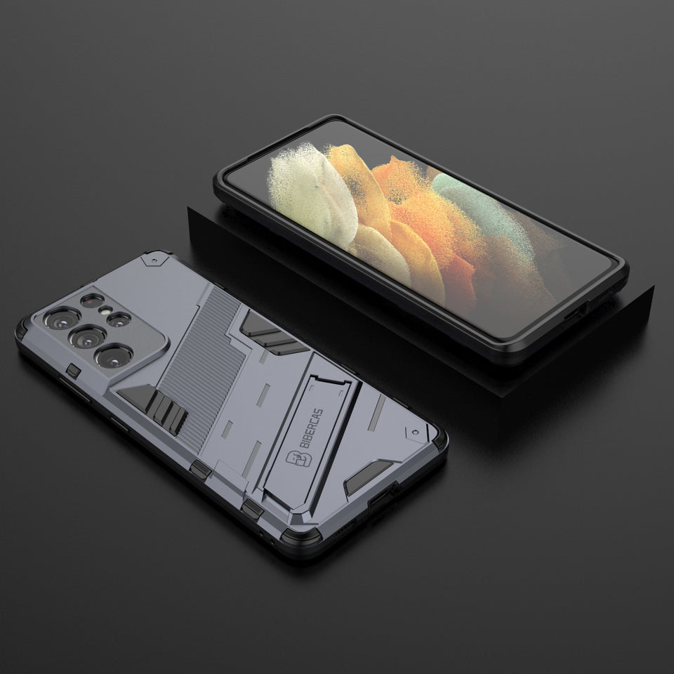 Punk Armor Bracket Mobile Phone Case