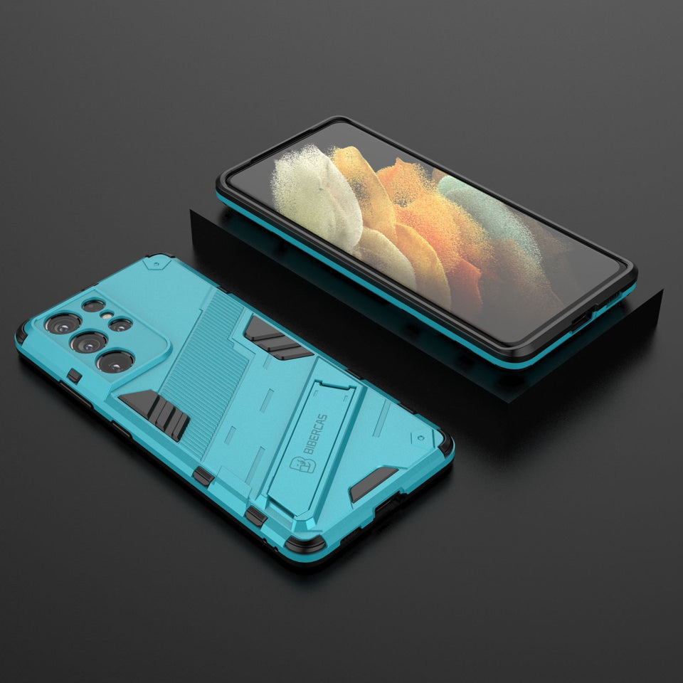 Punk Armor Bracket Mobile Phone Case
