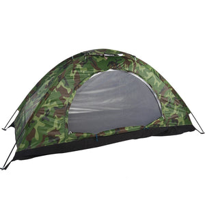 Single Camouflage Tent Outdoor Leisure Camping Camping Tent Gift Tent