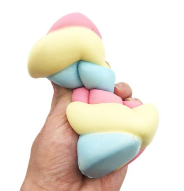 Stress Relief   Cotton Candy Slow Risinng,Soft,Relaxing, Anti-Anxiety Squeeze & Fidget Toy For Kids & Adults