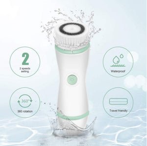 Facial cleaning brush, electric skin waterproof brush