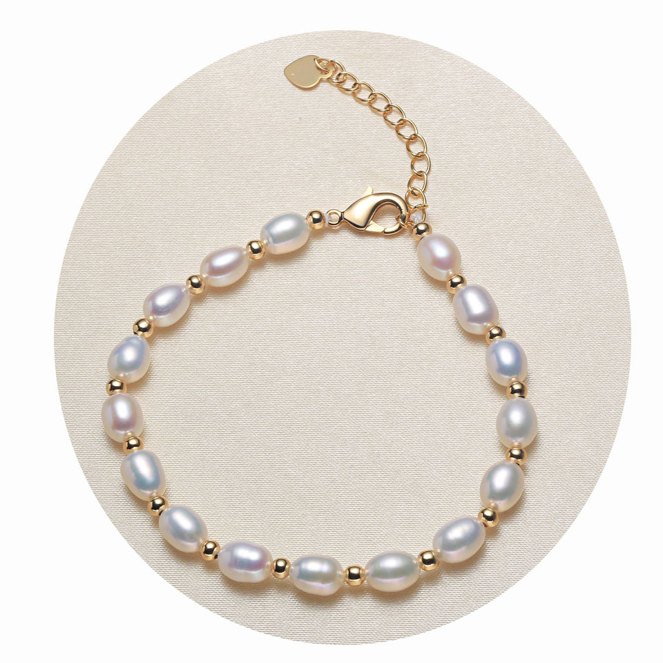 Water Drop Pearl Bracelet For Girls Bead