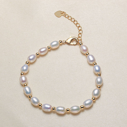 Water Drop Pearl Bracelet For Girls Bead