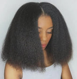 Short hair chemical fiber wig