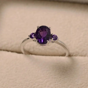 European And American Water Purple Ring