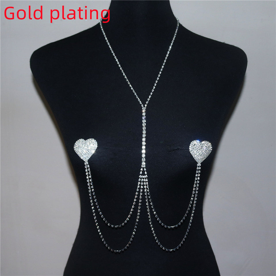 Heart-shaped Simple Fashion Body Chains