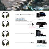 Camouflage gaming headset