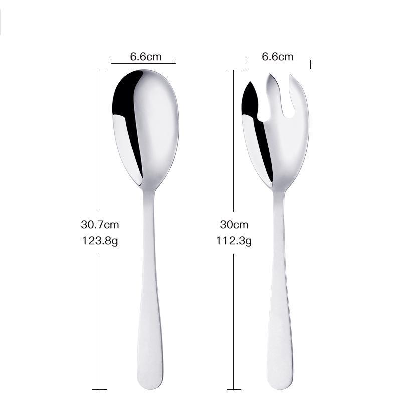 Stainless Steel Spoon Salad Fork