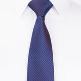 Polyester corduroy tie