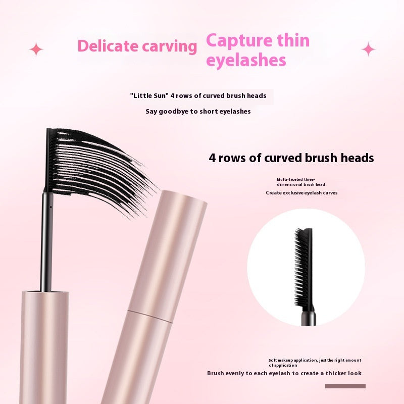 Three-dimensional Long Curling Mascara Waterproof And Sweat-proof Not Smudge
