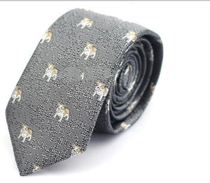 Casual fashion tie  narrow cartoon tie