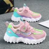 New Girls Running Shoes Fashion Chunky Sneakers For Children