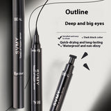 SVMY Double-headed Seal Eyeliner Waterproof Sweat-proof Long-lasting Quick-drying