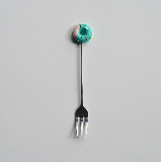 Doughnut cutlery fork spoon