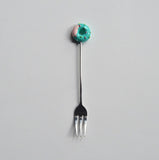 Doughnut cutlery fork spoon