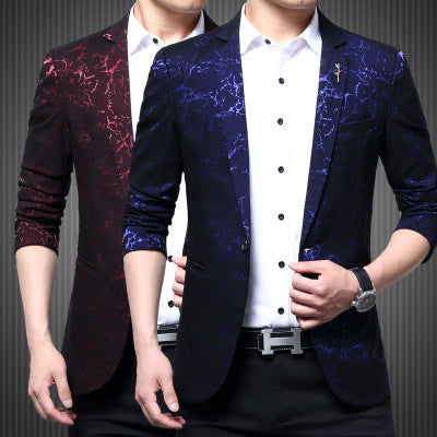 Suit slim casual suit