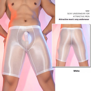 Skin-friendly Fitness Body Shaping Five Points Men's Leggings