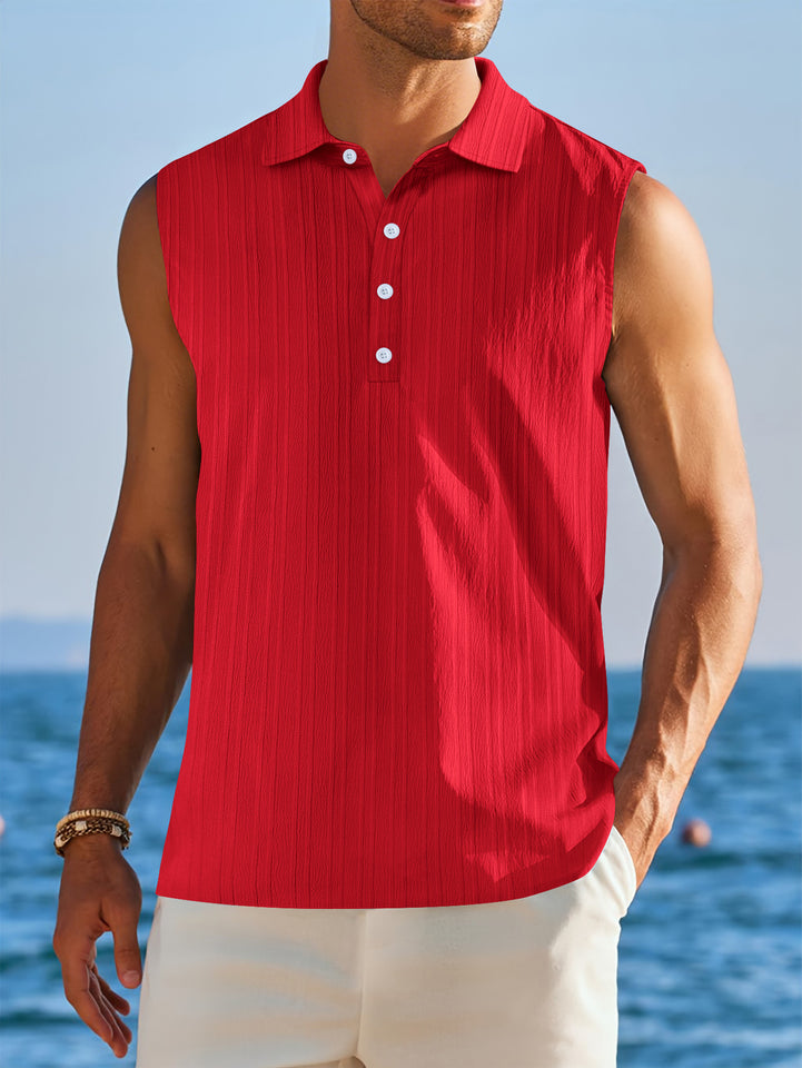 Men's Half-open Tube Sleeveless Bottoming Shirt