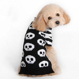 Pumpkin Sweater Dog Clothes Halloween