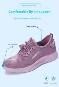 Women's Casual Shoes Soft Bottom Comfortable Fly-knit Sneakers