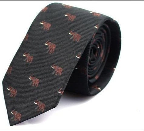 Casual fashion tie  narrow cartoon tie